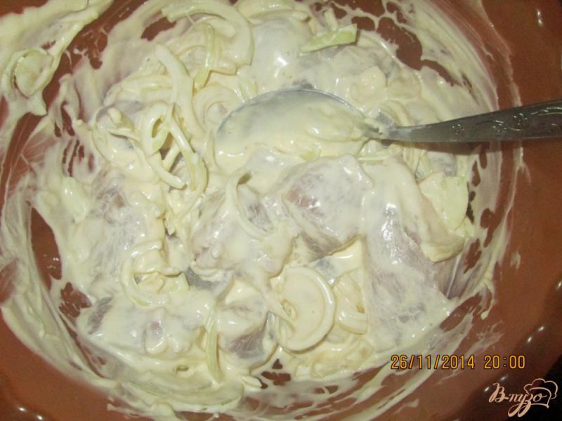 Фото приготовление рецепта: Тушеная картошка   с мясом  в духовке шаг №1