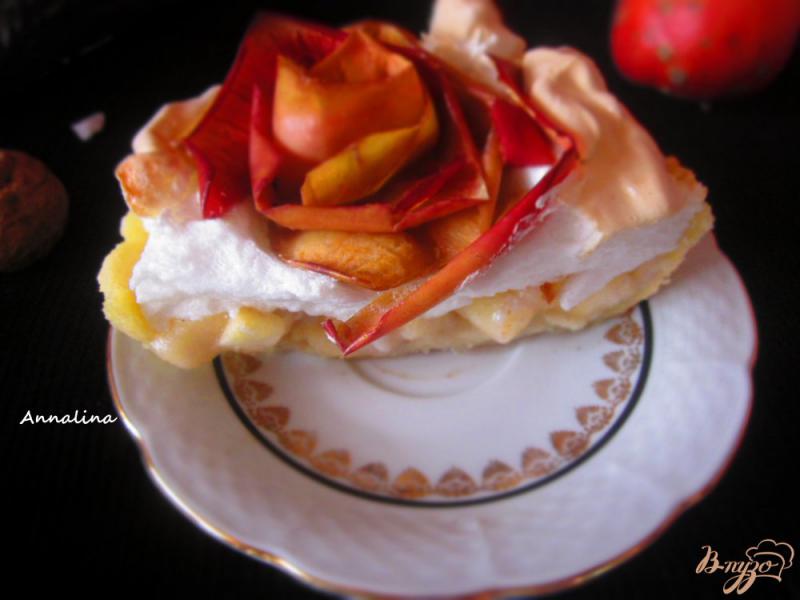 Фото приготовление рецепта: Пирог «Яблочные розы» шаг №12