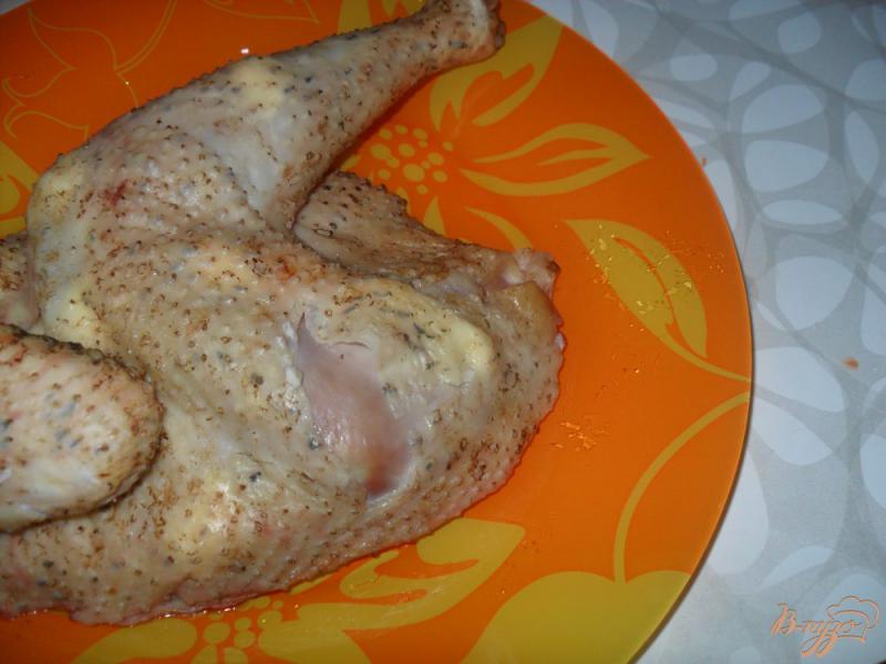 Фото приготовление рецепта: Курица с картофелем в рукаве шаг №2