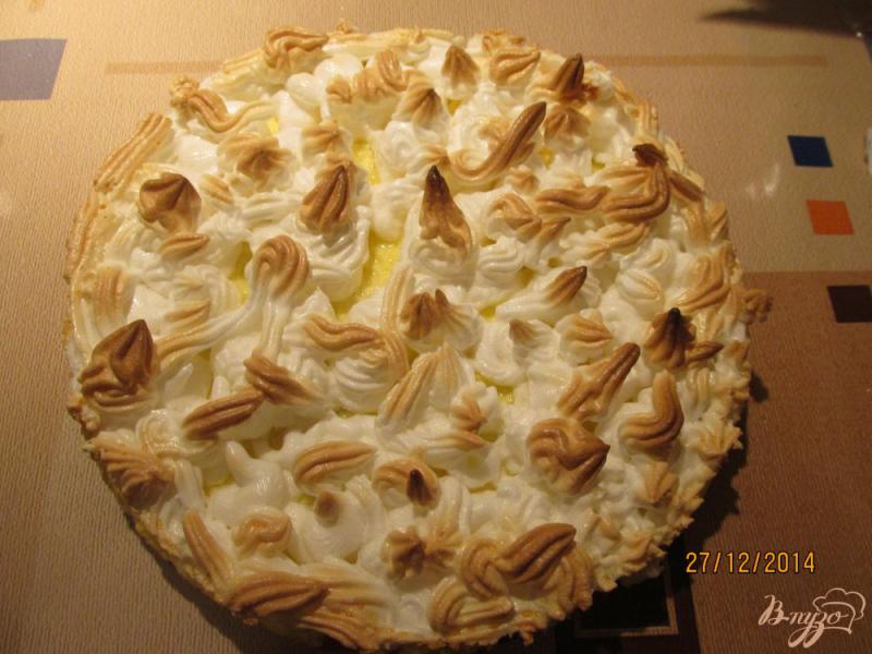 Фото приготовление рецепта: Пирог с творожной прослойкой «Воздушный» шаг №9