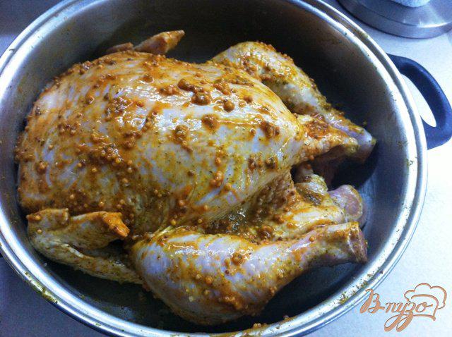 Фото приготовление рецепта: Запечёная курица. шаг №3