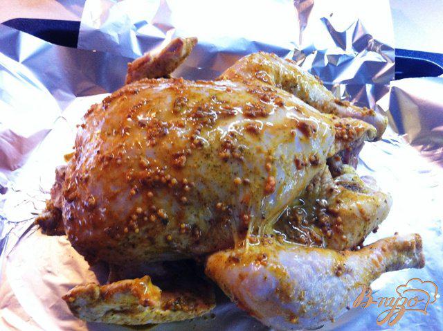 Фото приготовление рецепта: Запечёная курица. шаг №4