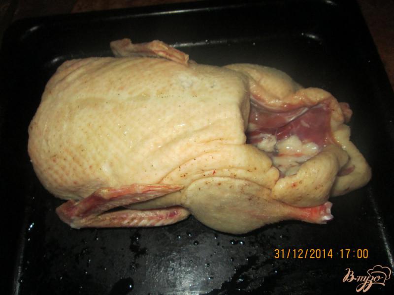 Фото приготовление рецепта: Утка жареная целиком в духовке шаг №1