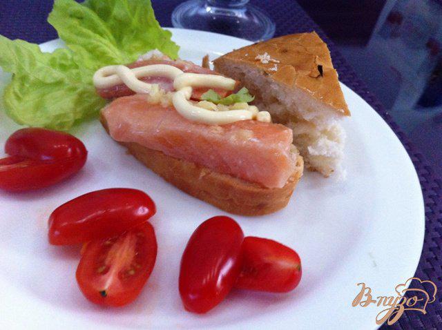 Фото приготовление рецепта: Слабосоленый лосось с имбирем шаг №5