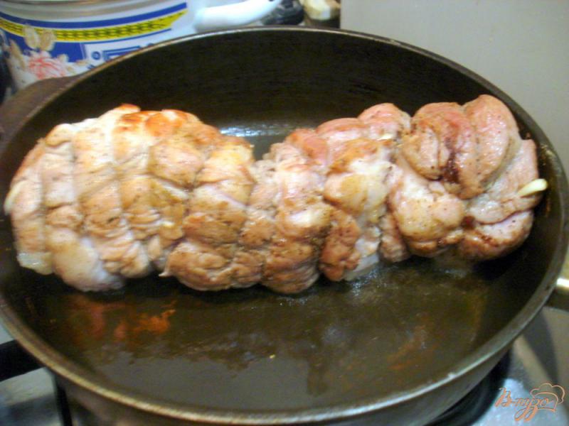 Фото приготовление рецепта: Свинина в фольге шаг №5