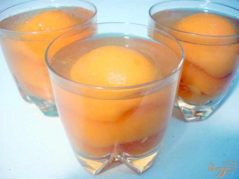 Фото приготовление рецепта: Персиковый  десерт шаг №4