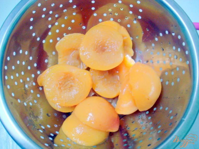 Фото приготовление рецепта: Персиковый  десерт шаг №1