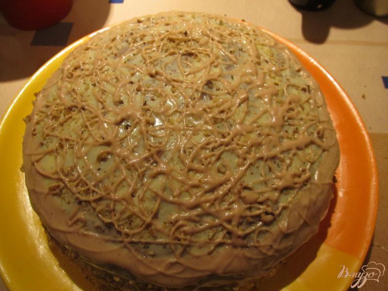 Фото приготовление рецепта: Торт «Негр в пене» шаг №7
