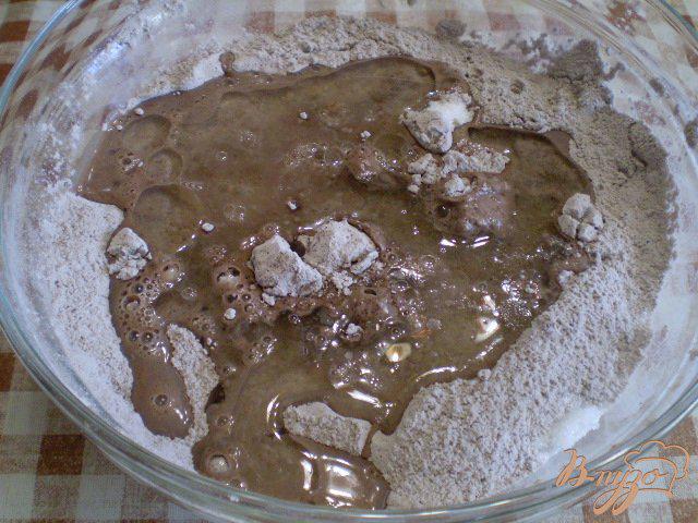 Фото приготовление рецепта: Печенье с какао шаг №3