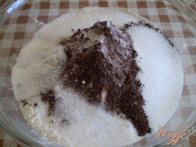 Фото приготовление рецепта: Печенье с какао шаг №2