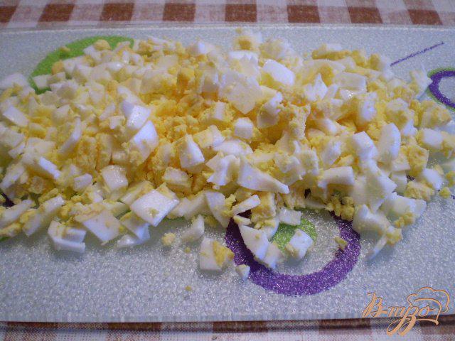 Фото приготовление рецепта: Суп кукурузный с яйцом и зеленью шаг №9