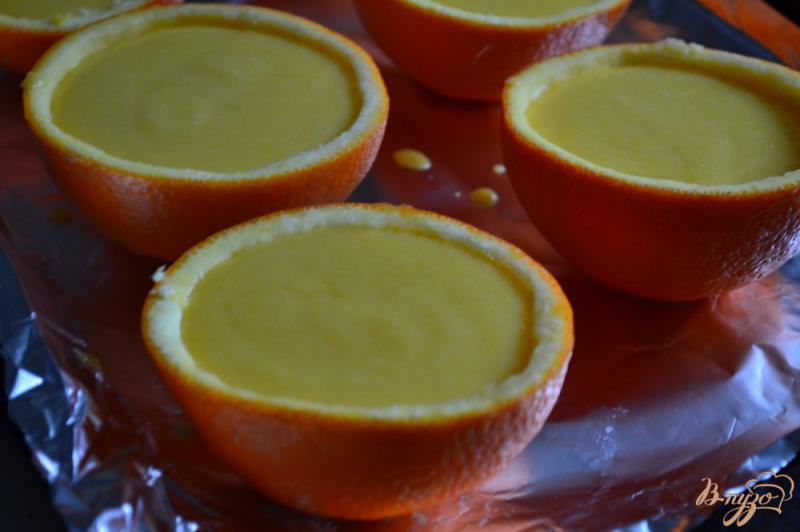 Фото приготовление рецепта: Апельсиновый десерт шаг №5