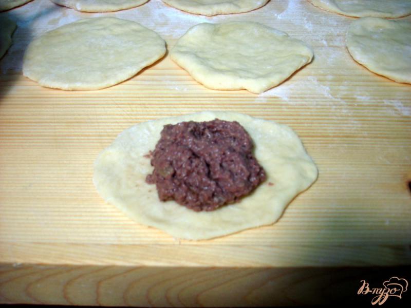 Фото приготовление рецепта: Пирожки с ливером шаг №7