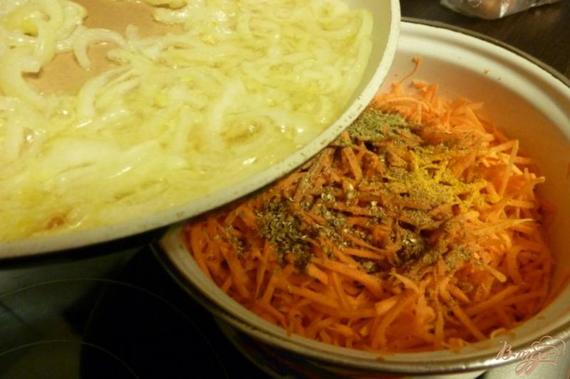 Фото приготовление рецепта: Морковь по корейски шаг №4