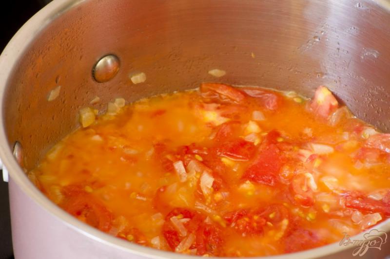 Фото приготовление рецепта: Суп с чечевицей и кус кусом шаг №6