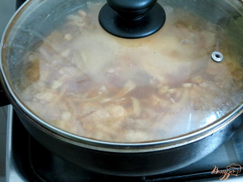 Фото приготовление рецепта: Свинина в остром пряном соусе шаг №8