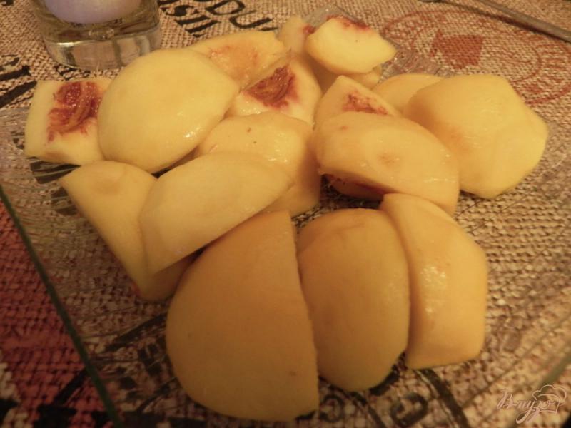 Фото приготовление рецепта: Персиковый джем в хлебопечке шаг №2