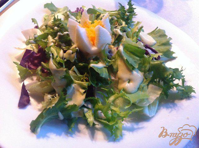 Фото приготовление рецепта: Овощной салат с куриным филе шаг №4
