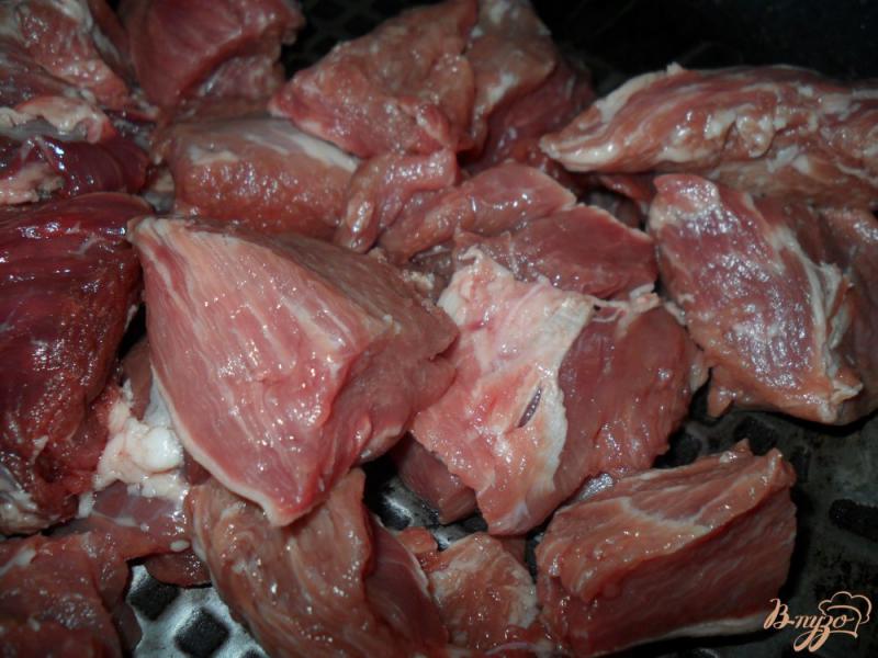 Фото приготовление рецепта: Гуляш свиной с подливой шаг №1