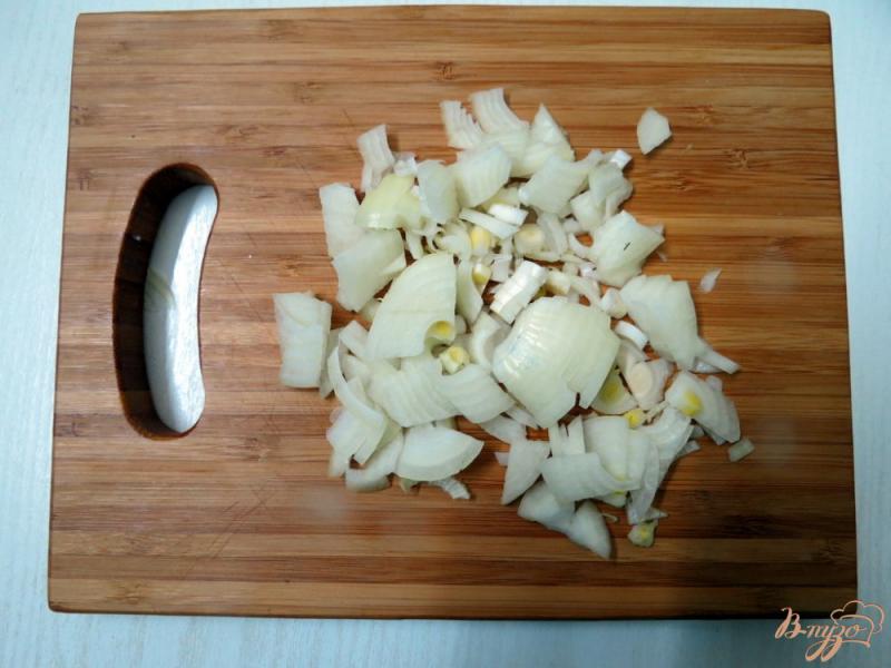 Фото приготовление рецепта: Куриные желудочки с лесными грибами шаг №3