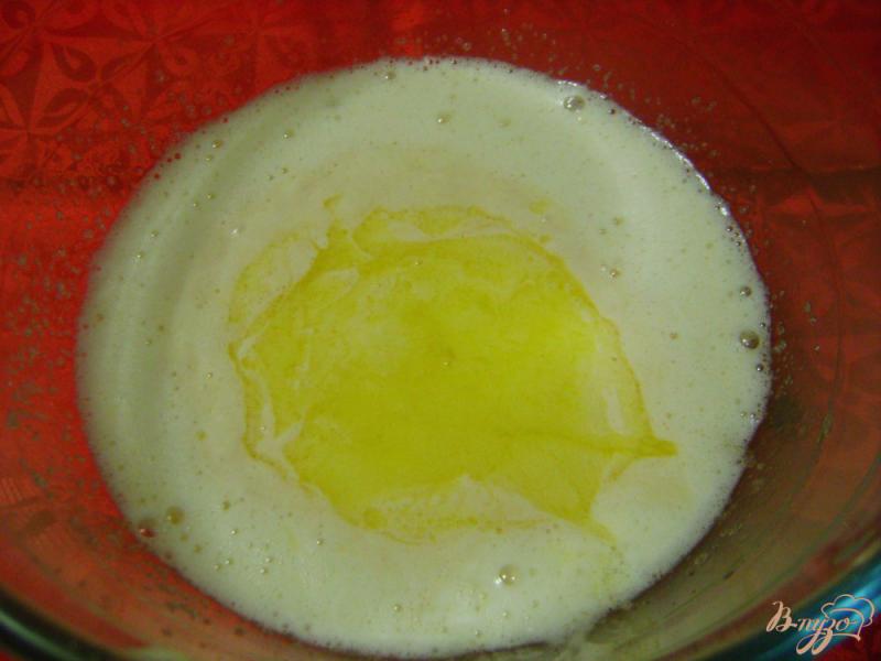 Фото приготовление рецепта: Апельсиновый кекс на ряженке шаг №3