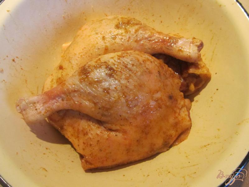 Фото приготовление рецепта: Утка запеченная с картофелем в рукаве шаг №2