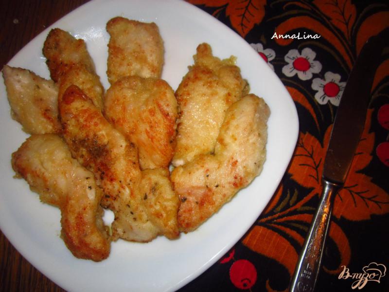 Фото приготовление рецепта: Куриное филе маринованное в пиве шаг №6