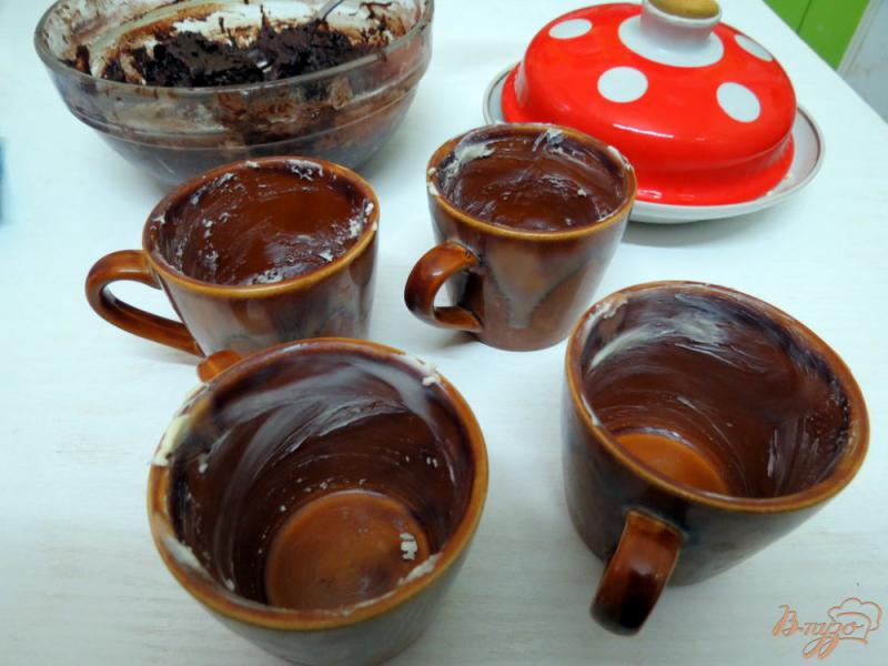 Фото приготовление рецепта: Шоколадные кексы шаг №6
