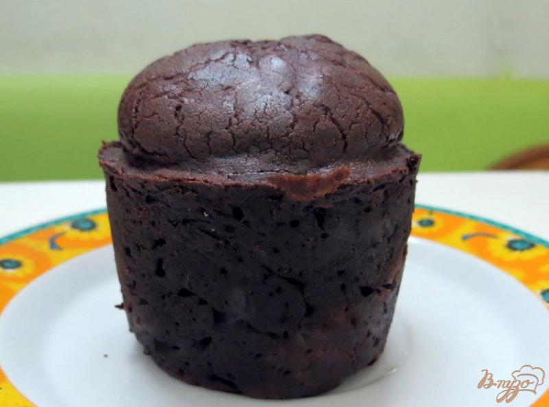 Фото приготовление рецепта: Шоколадные кексы шаг №8