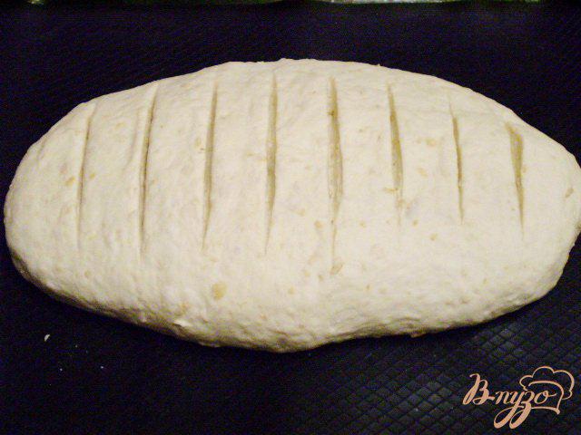 Фото приготовление рецепта: Хлеб с овсянкой и духовке шаг №6
