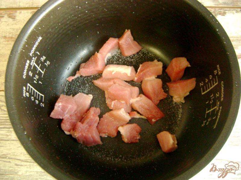 Фото приготовление рецепта: Свинина в пикантном калиновом соусе шаг №2