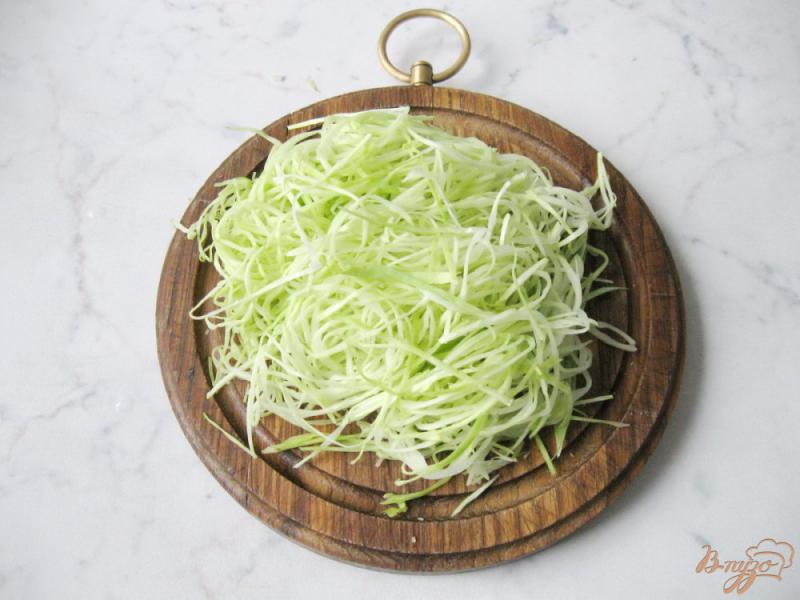 Фото приготовление рецепта: Салат из капусты с яблоком шаг №1