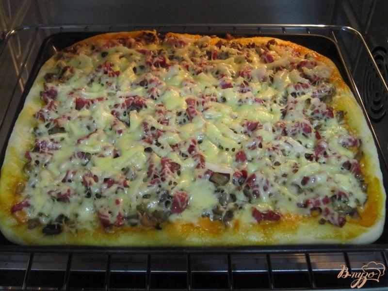 Фото приготовление рецепта: Пицца «Ассорти» шаг №11