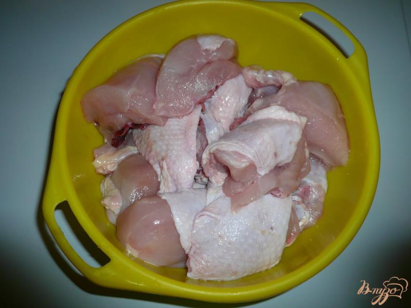Фото приготовление рецепта: Сальтисон из курицы шаг №2