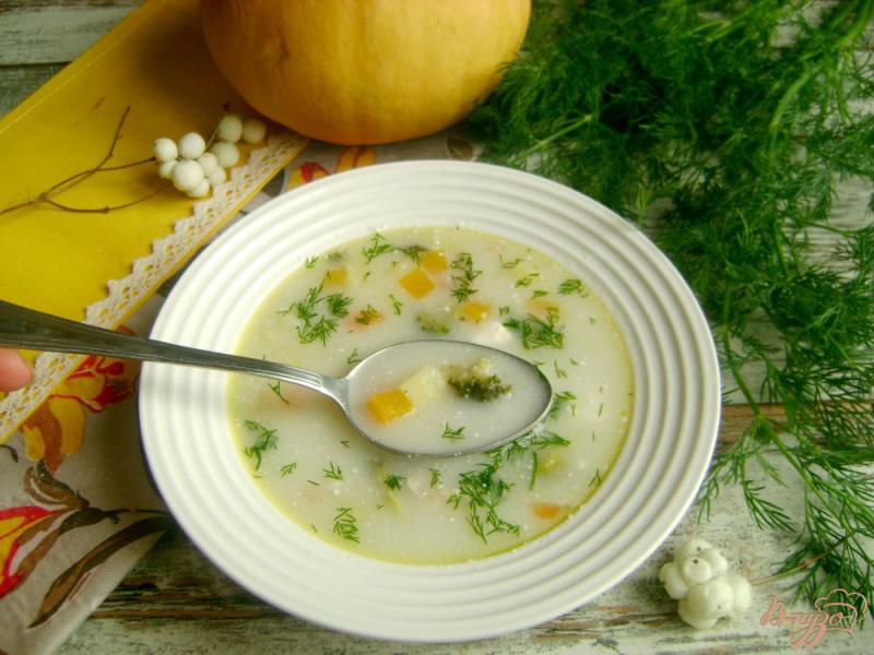 Фото приготовление рецепта: «Ирландский» сырный суп шаг №8