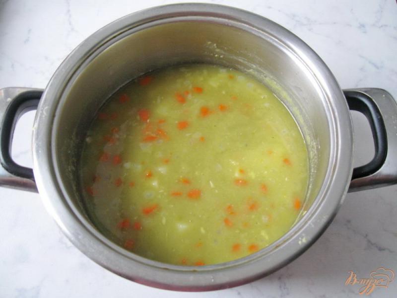 Фото приготовление рецепта: Суп из сухого зеленого гороха шаг №8