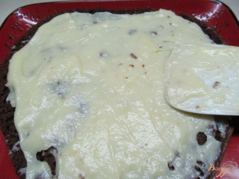 Фото приготовление рецепта: Торт на кефире «Фантастика» шаг №10
