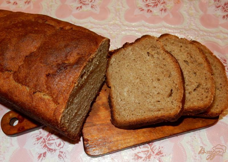 Фото приготовление рецепта: Хлеб ржано-пшеничный шаг №9