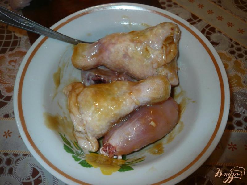 Фото приготовление рецепта: Фальшивые куриные голени шаг №8