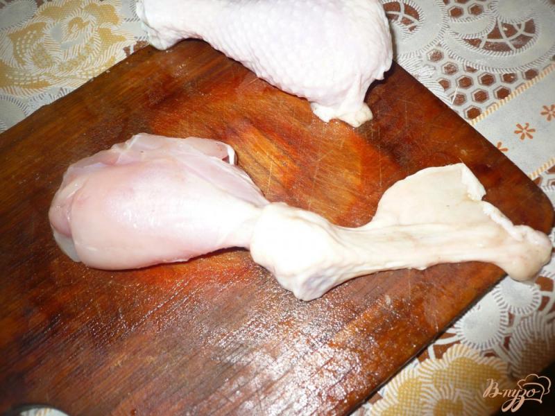 Фото приготовление рецепта: Фальшивые куриные голени шаг №1