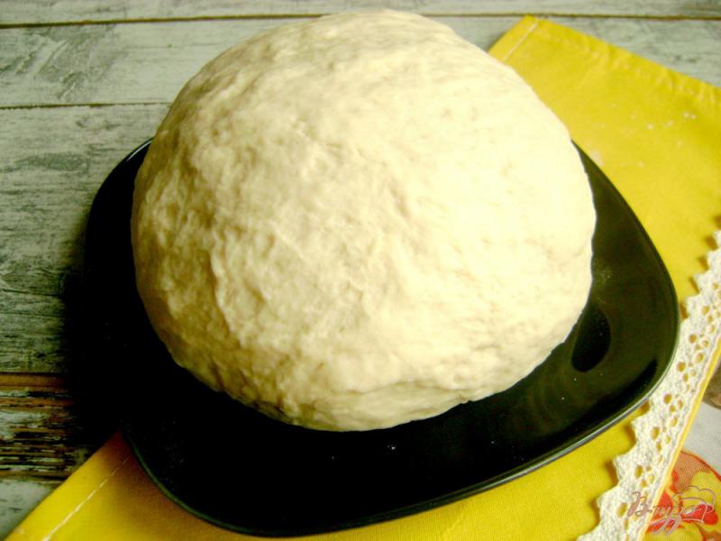 Фото приготовление рецепта: Творожно-черничный пирог на 23е февраля шаг №6