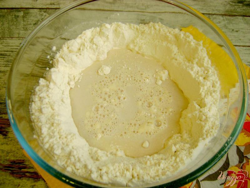 Фото приготовление рецепта: Творожно-черничный пирог на 23е февраля шаг №2