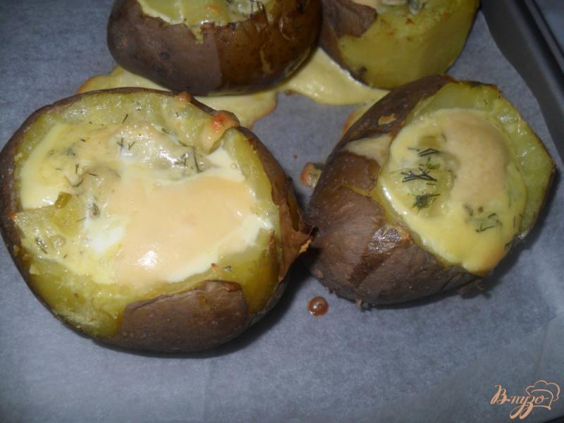 Фото приготовление рецепта: Печеный картофель шаг №5