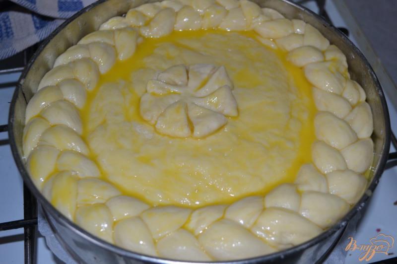 Фото приготовление рецепта: Пышный капустный пирог шаг №10