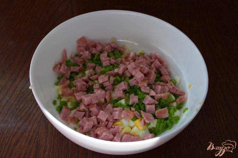 Фото приготовление рецепта: Салат  на скорую руку шаг №3
