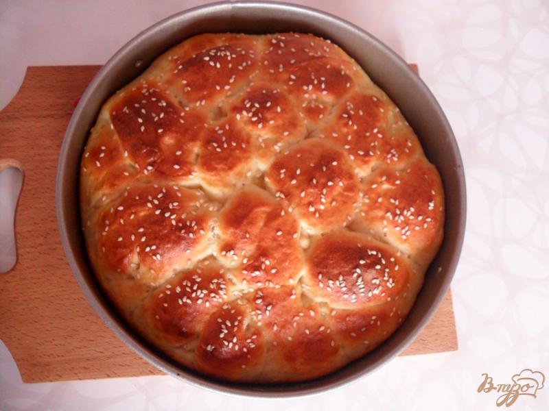 Фото приготовление рецепта: Воздушный хлеб на кефире шаг №9