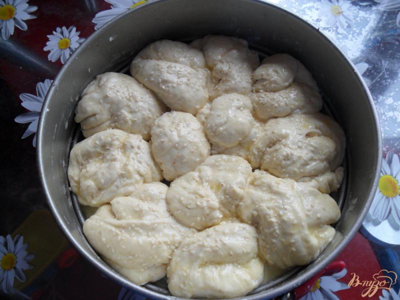Фото приготовление рецепта: Воздушный хлеб на кефире шаг №7