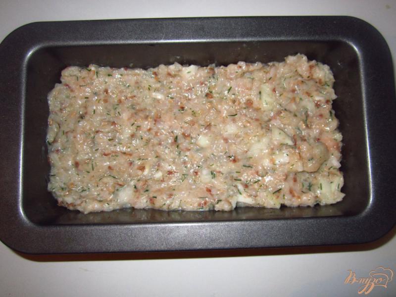 Фото приготовление рецепта: Куриное суфле с гречкой шаг №4