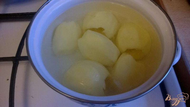 Фото приготовление рецепта: Картошка-бочка шаг №2