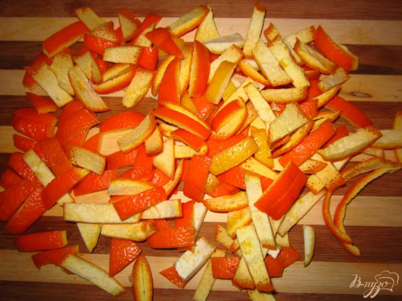 Фото приготовление рецепта: Апельсиновые цукаты шаг №1